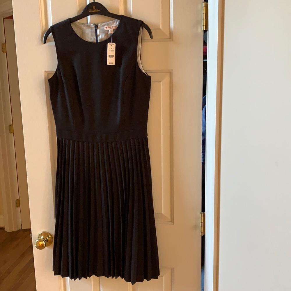 Brooks brothers sleeveless wool dress